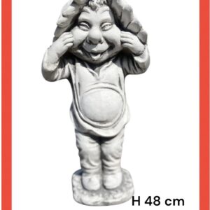 Statua Gnomo nano in cemento
