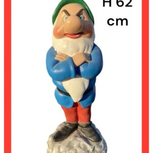 Statua Brontolo Biancaneve e i sette nani