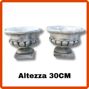COPPIA DI VASI VASO IN CEMENTO
