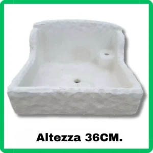 LAVANDINO LAVABO LAVELLO IN CEMENTO
