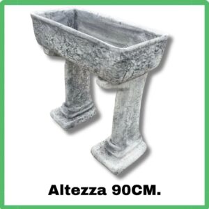 LAVANDINO LAVABO LAVELLO IN CEMENTO