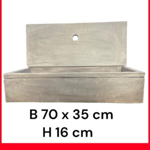 Lavandino lavabo lavello in cemento
