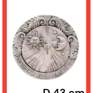 MERIDIANA DA PARETE A MURO IN CEMENTO