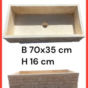 Lavandino lavabo lavello in cemento per esterno