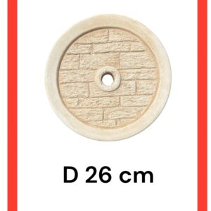 Rosone per fontana a parete  decorazione