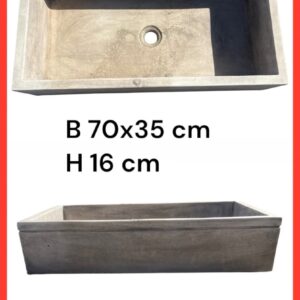 Lavabo lavandino lavello in cemento